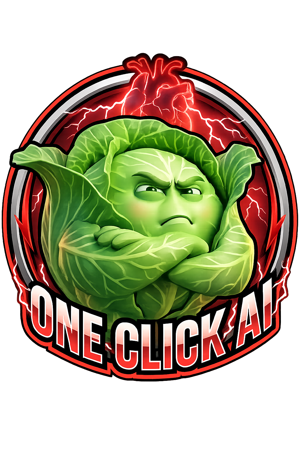 One Click Ai Logo